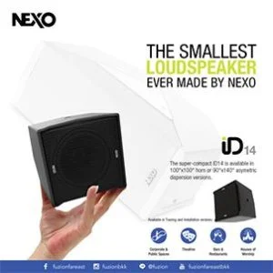 THE SMALLEST LOUDSPEAKER EVER MADE BY NEXO