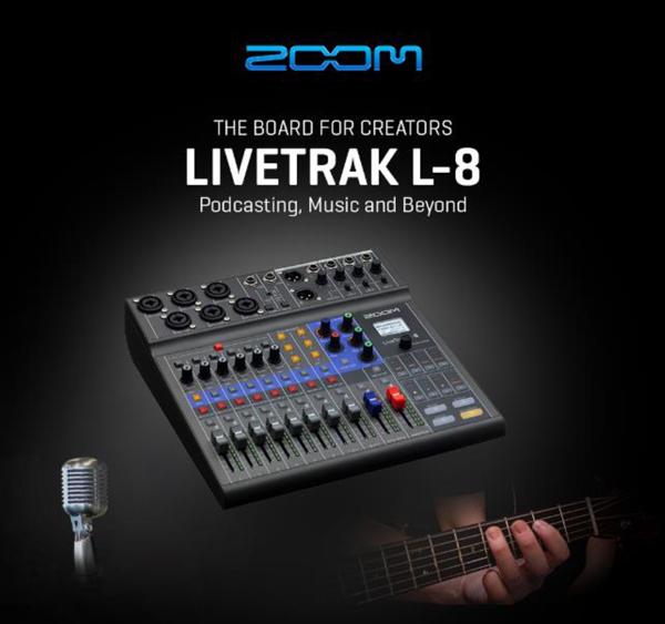 Zoom Livetrack Series L-8