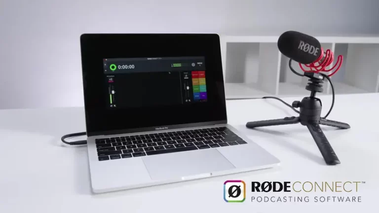 Rode Connect Podcasting Software