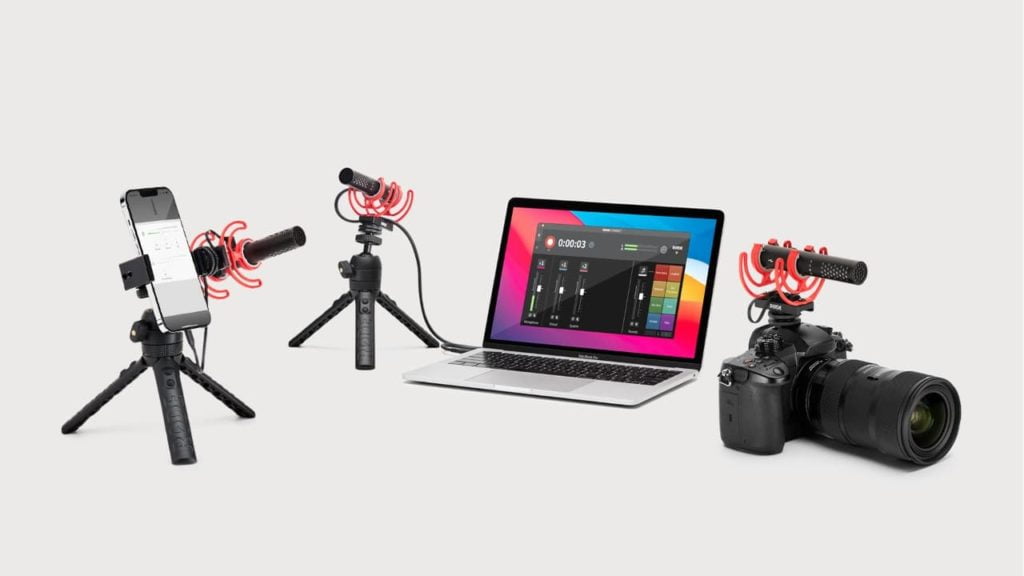 The VideoMic GO II is compatible with the entire RØDE app suite