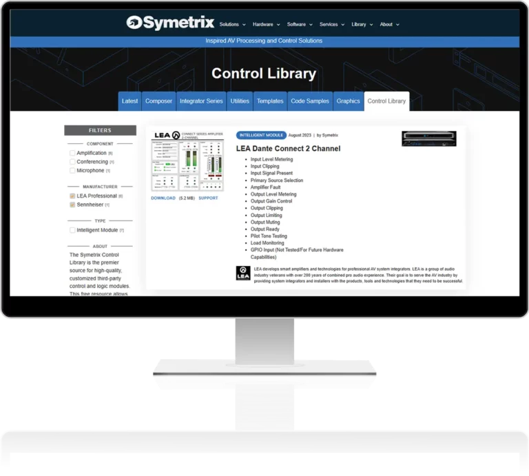 Symetrix Control Library