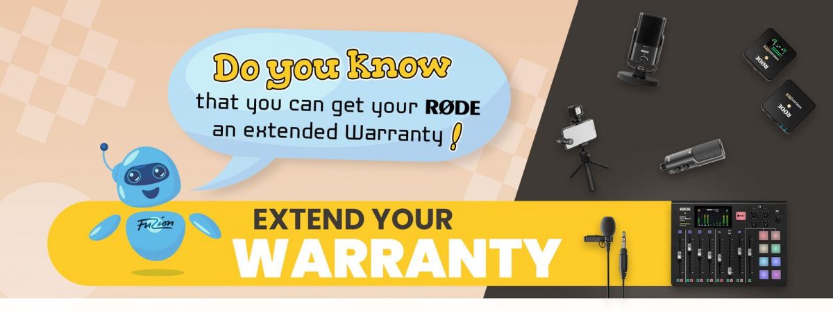 Rode Extend Your Warranty